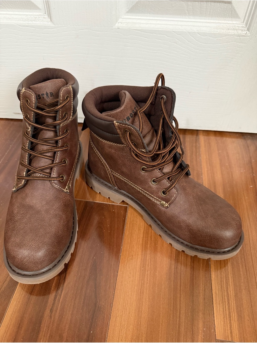Women’s Brown Work Boots - Unbranded